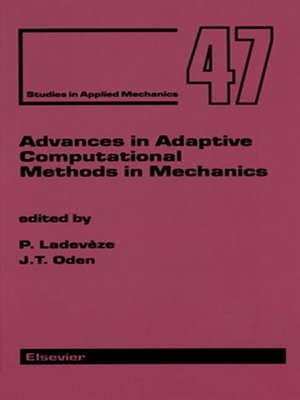 cover image of Advances in Adaptive Computational Methods in Mechanics